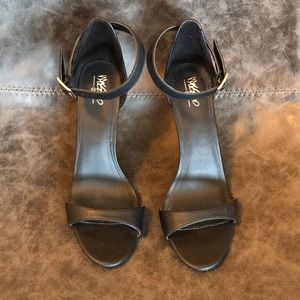 Mossimo strappy black heels